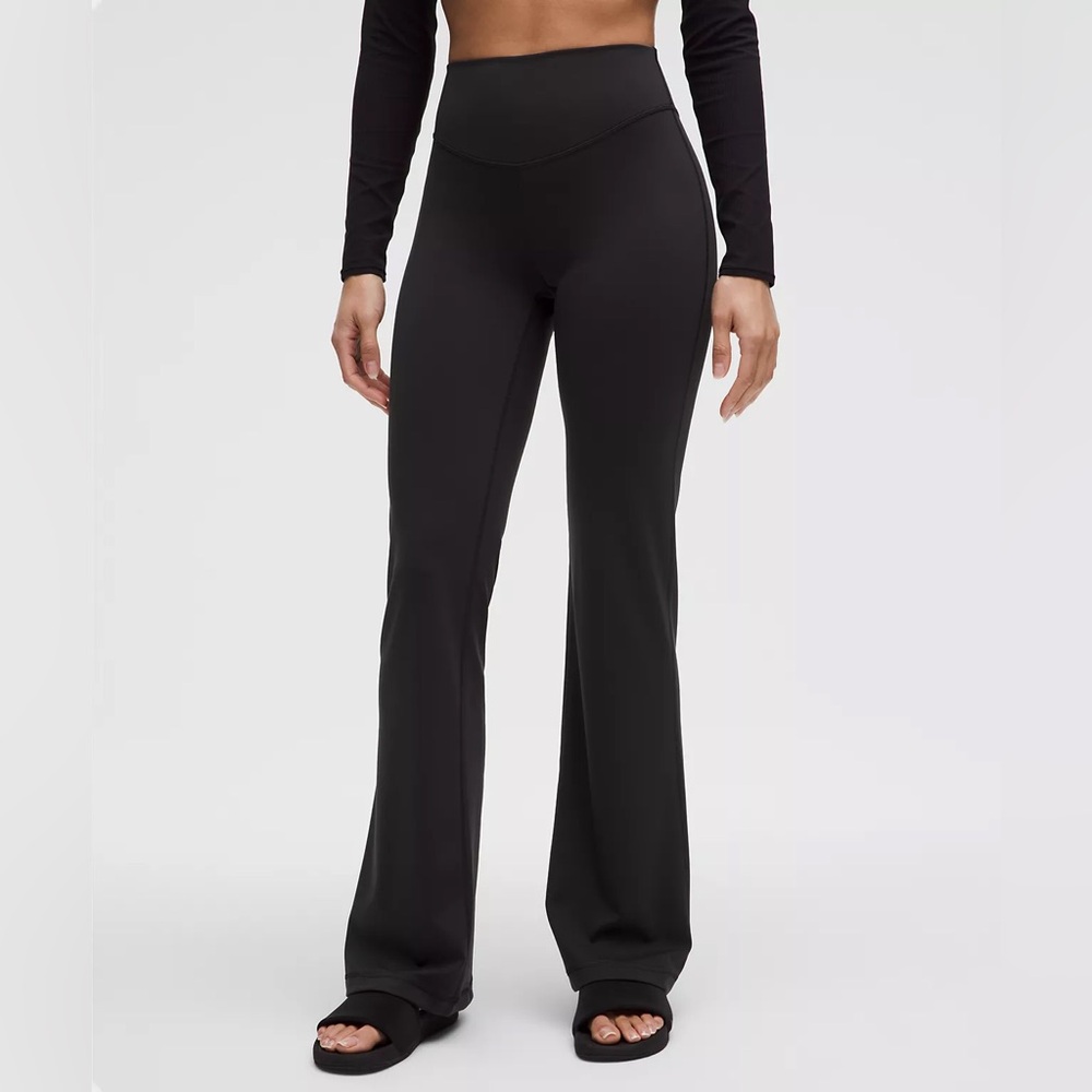LULULEMON Black Women's High-Waisted Pants - Picture 2 of 9